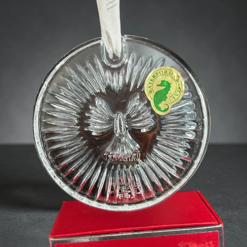 Waterford Crystal Times‎ Square 2013 Peace Disk Ornament Gift of Peace New Boxed